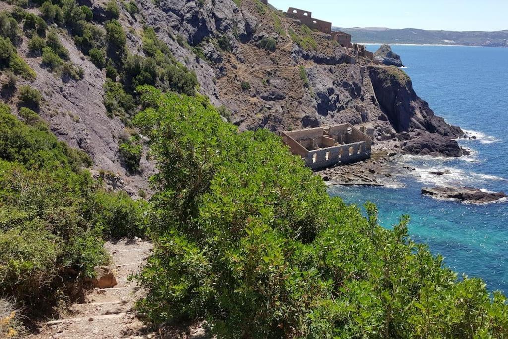 Tanca Piras - Emozioni A Strapiombo Sul Mare!!! Villa Nebida ภายนอก รูปภาพ