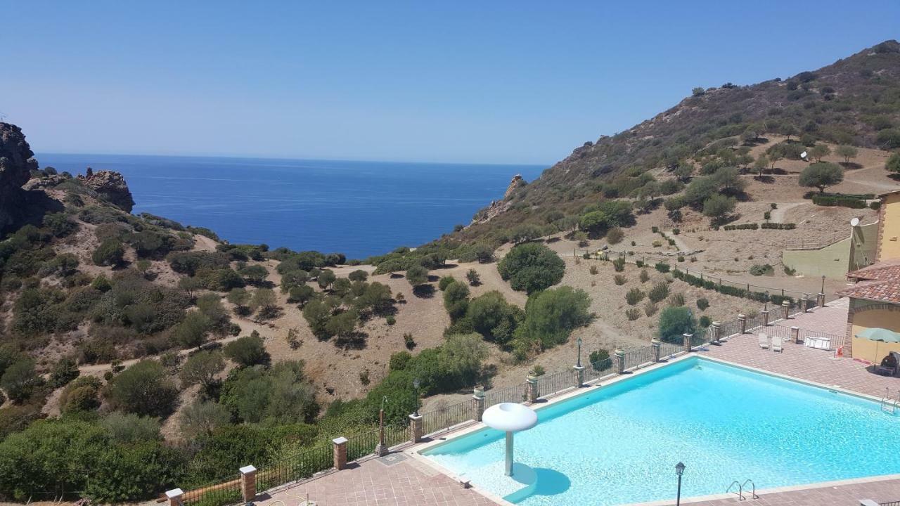 Tanca Piras - Emozioni A Strapiombo Sul Mare!!! Villa Nebida ภายนอก รูปภาพ