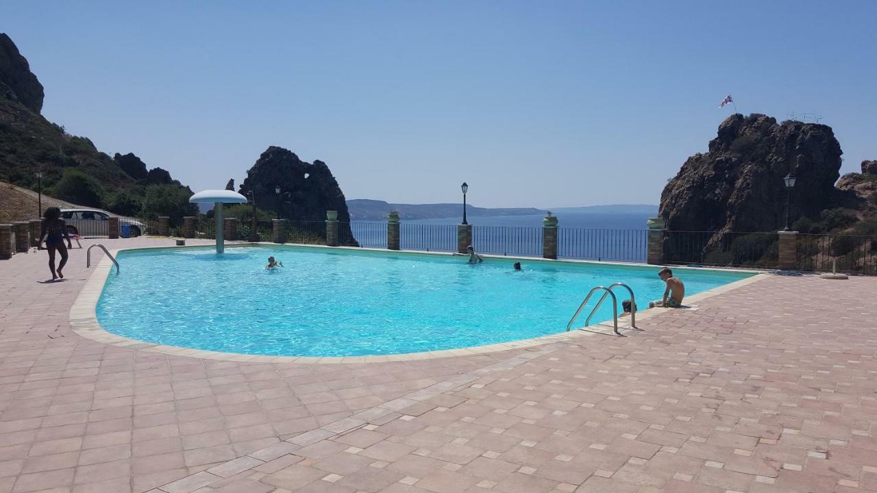 Tanca Piras - Emozioni A Strapiombo Sul Mare!!! Villa Nebida ภายนอก รูปภาพ